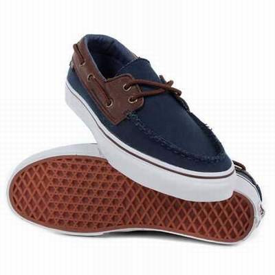 vans femme bateau